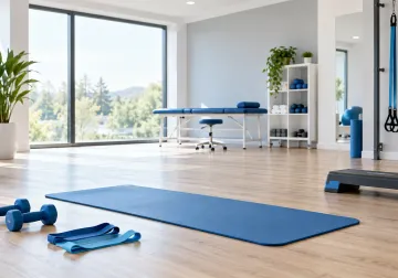 Espacio para realizar ejercicio terapéutico y readaptación