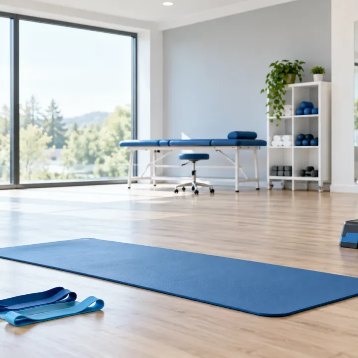 Espacio para realizar ejercicio terapéutico y readaptación